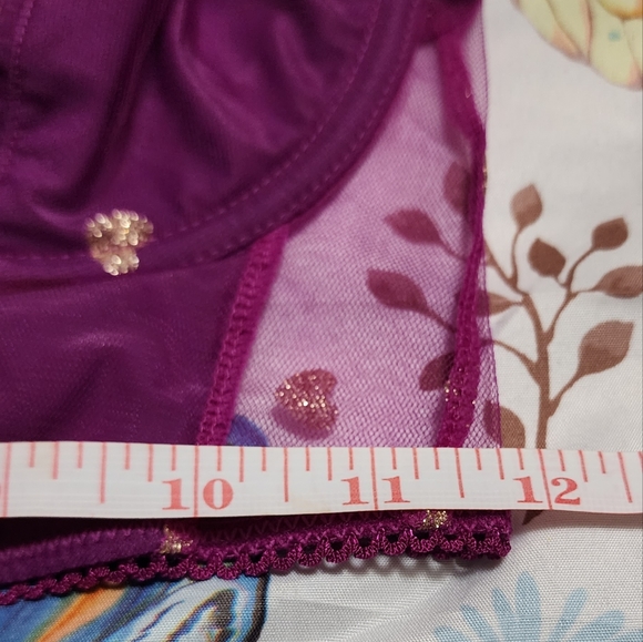 Womens Out From Under by UO Magenta Bustier Lingerie Top Size Medium - Picture 8 of 11